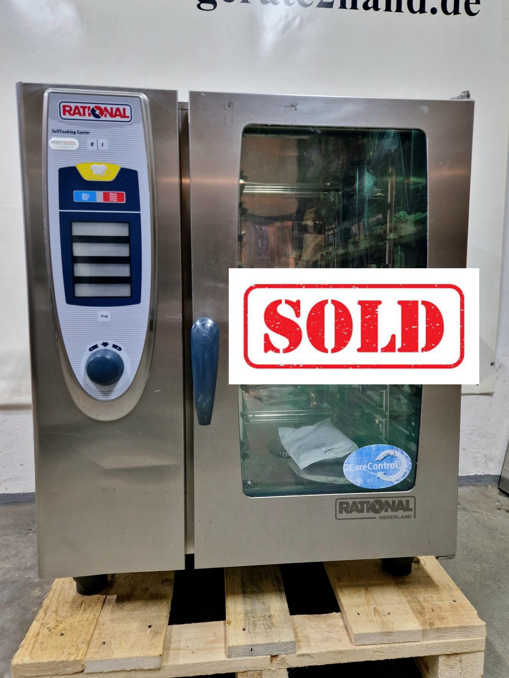 Featured image for “Rational SCC 101G Kombidämpfer Bj. 2009”