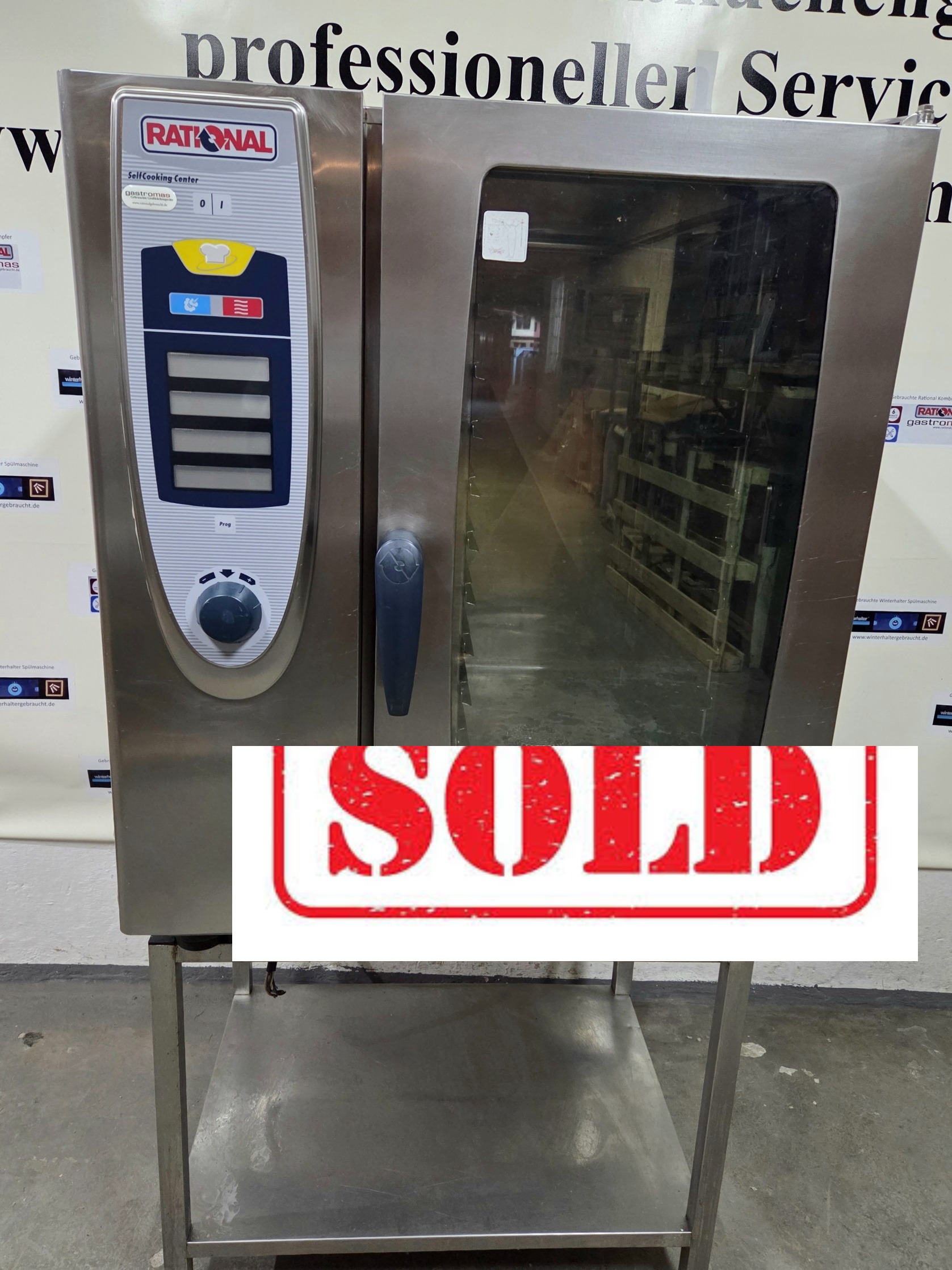 Featured image for “Rational SCC 101 Kombidämpfer Bj. 2006”