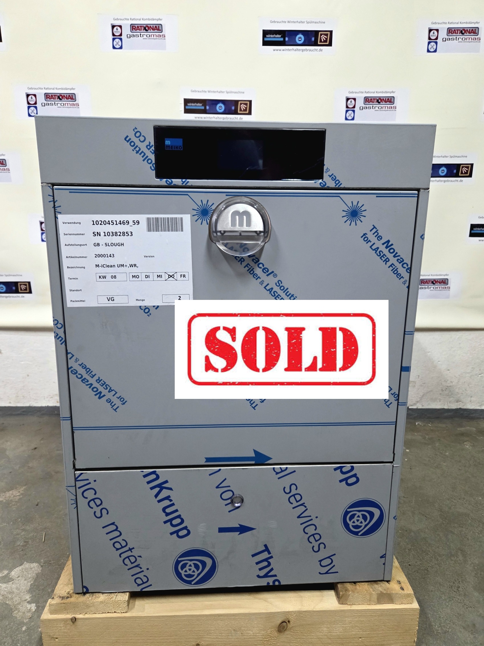 Featured image for “Meiko M-iClean UM+Spülmaschine Bj.2018 (Neu)”